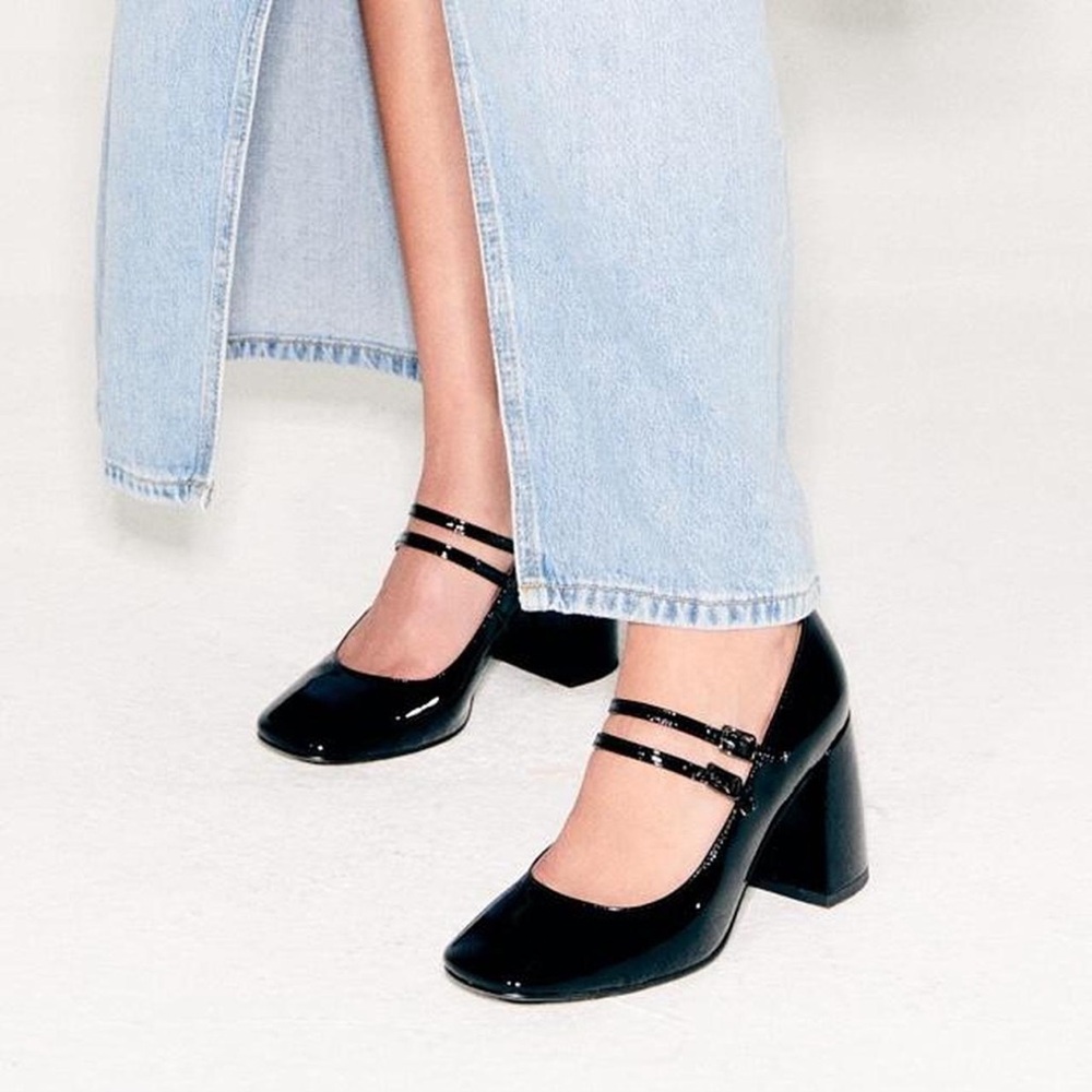 Anthropologie Bibi Lou Milena Mary Janes